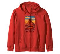 Monument Valley Colorado Utah Arizona Plateau Navajo Native Zip Hoodie