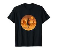 Monument Valley Cowboy - Retro Western Sunset T-Shirt