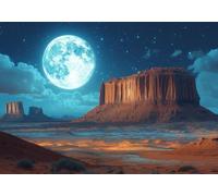 Monument Valley Diamond Art Kits Adults,5D Diamond Painting Kits for Adults,Full Drill Gem Art Kits DIY Cross Stitch Arts Crafts Landscape Pictures Embroidery Beginners Crafts Home Decoration 30x40cm