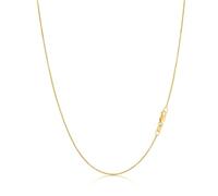 MONVAU 14K Yellow, White or Rose Gold Link Chain for Women and Men with Lobster Clasp, 20" , Gold, Not a Gemstone