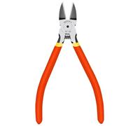 MONVICT Wire Cutters, 6 inch Precision Flush Side Cutters with Longer Cutting Edge Ultra Sharp & Powerful Heavy Duty Pliers, Ideal for Cables, Wires, Zip Ties, Electrical & Any Clean Cut Needs