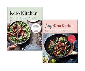 Monya Kilian Palmer Collection 2 Books Set (Keto Kitchen, Lazy Keto Kitchen)