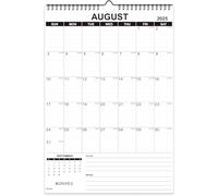 Monyes 2020 - June 2021 Wall Calendar, 17" x 12" Academic Desk Calendar for Schedule, Desktop Wirebound Calendar