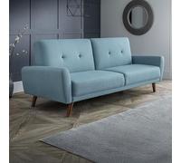 Monza Blue Fabric Sofabed