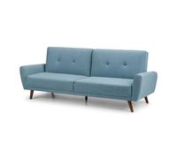 Monza Sofa Bed Blue - Julian Bowen | TJ Hughes