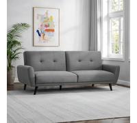Monza Sofabed - Grey Linen Fabric