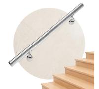 MONZANA® 100cm Handrails for Stairs V2A Stainless Steel Indoor/Outdoor