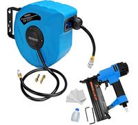 Compressed Air Hose Reel 10m & Pneumatic Tacker