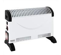 Monzana® 2000W Electric Convector Heater Electric Heater with 24 hour Timer | 3 Heat Settings & 24-Hour Timer, Energy-Saving Portable Room Heaters for Home & Office - White
