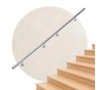 MONZANA® 200cm Handrails for Stairs V2A Stainless Steel Indoor/Outdoor
