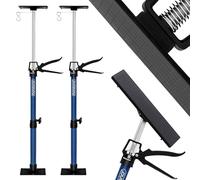 Deuba Building Prop Floor to Ceiling Pole Telescopic Support Set of 2 Height Adjustable Door Frame Strut Expandable Clamps Supporters