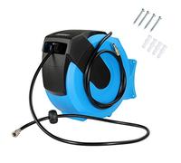 MONZANA® 30 Metre Retractable Air Compressor Hose Reel - 30m Airline for Sand Blasters, Air Compressor Accessories and Tools, Automatic Retractable Hose Reel Wall Mounted