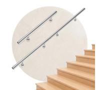 MONZANA® 300cm Handrails for Stairs V2A Stainless Steel Indoor/Outdoor
