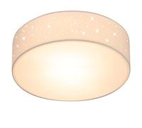 Ceiling Lamp Fabric 30 cm White