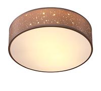 Ceiling Lamp Fabric 30 cm Taupe