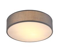 MONZANA 38cm Round Fabric Ceiling Light | Modern Fabric