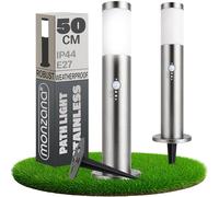 Monzana® 50cm Outdoor 240V Path Driveway Motion Sensor Light Stainless