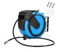 MONZANA® 60ft 20 Metre Retractable Air Compressor Hose Reel - 20m Airline
