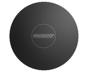Monzana® 6ft Replacement Trampoline Jumping Mat | Fits 183cm Frames with 30 Eyelets | Heavy Duty 8-Row Stitching, UV Resistant, Weatherproof Polypropylene | For 135mm-140mm Springs (Mat Only)