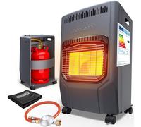 Gas Patio Heater Black 72x38x42cm 4200W