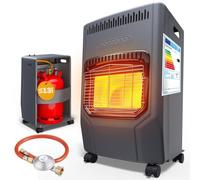 Gas Patio Heater Black 72x38x42cm 4200W