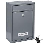 Mailbox Silver 32x22x9cm