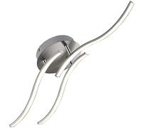 MONZANA® Modern LED Ceiling Light, Satin Nickel, 3000K Warm White 15W