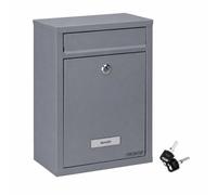 Mailbox Silver 32x22x9cm