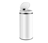Monzana® Smart Sensor Kitchen Waste Bin 30 Litre | Automatic Motion Sensor | Soft Close Lid | With Waterproof LED Display & Hygienic Contactless Movement Detector | White