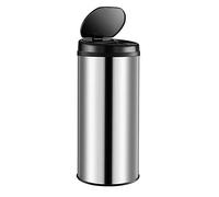 Monzana® Smart Sensor Automatic Touchless 40 Litre Kitchen Bin - Undercounter Waste & Recycling Solution for Home and Kitchen, Stainless Steel Bathroom Bin for Efficient Waste Management | 40L Silver