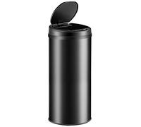 Monzana® Smart Sensor Automatic Touchless 50 Litre Kitchen Bin - Undercounter Waste & Recycling Solution for Home and Kitchen, Stainless Steel Bathroom Bin for Efficient Waste Management | 50L Black