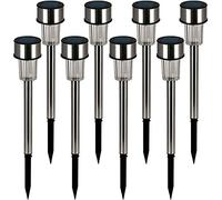 Pathway Light 8Pcs Stainless Steel 36,5cm