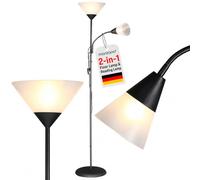 Floor Lamp Alissa Black 175x28cm