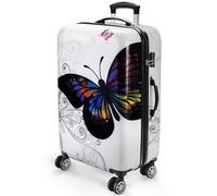 Hard Shell Suitcase Butterfly 98L