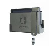 Monzlteck Anti Theft Wall Mount for Nintend Switch Original/OLED (Padlock Not Included)- Secure Gaming Solution Keep Your Switch Safe and Organized