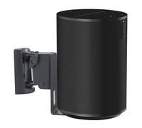 Monzlteck Wall Mount Bracket for Sonos Era 100, Heavy Duty Metal Smart Speaker Holder, Full Motion Swivel and Tilt (3° to -23°), ±45° Horizontal Rotation, Tool-Free Adjustment, Easy Installation