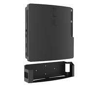 Monzlteck Wall Mount for PS3 Slim,Steel Mount Wall Holder Bracket for PlayStation 3,Space Saving