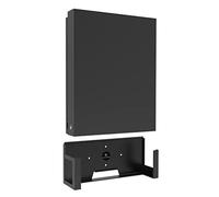 Monzlteck Wall Mount for Xbox One X (Not Fit for One Original)，All Metal Vertical Hanging On Wall with Power Botton Left/Right,Wall Shelf Bracket for X1X