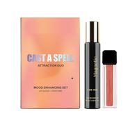 Moo.d Enhancing Cast A Spell Lip Gloss and Perfume Combo pack | Gift set | Mood Duos Perfume 15ml & Mood Matching pH Adapting Lip Gloss 4ml | Hydrating and Glossy Finish