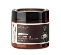 MOO FARM Beef Tallow Balm - Coffee & Vanilla Scent - Moisturizing Tallow Cream for Face & Body | Natural Skin Hydration | Grass-Fed Ingredients | Vitamins A-D-E-K-B1 | 2oz