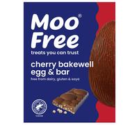 Moo Free Bakewell Chocolate Easter Egg & Moofreesas Bar - 135g