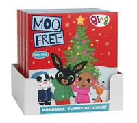 Moo Free Bulk Buy BING Chocolate Advent Calendar 70g Multipack - Vegan, Dairy Free, Gluten Free, Soya Free -Milk Chocolate Countdown Calendar Christmas Stocking Filler Gift (4 Pack)