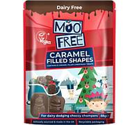 Moo Free Caramel Festive Chocolate Shapes 65 g