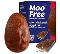 Moo Free Cherry Bakewell Moofreesas Egg & Bar - Dairy Free & Vegan (135g)
