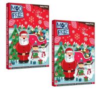 Moo Free Choccy Advent Calendar, 70g, 24 Dairy-free Chocolates, Vegan, Gluten-free (Pack of 2)