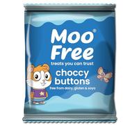 MOO FREE Choccy Buttons- FULL CASE 25 X 25g