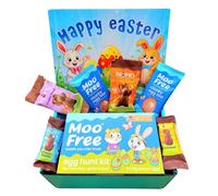 Moo Free Easter Eggs Large Chocolate Hamper | Free From, Dairy Free, Gluten Free, Vegan, Halal | Hamper Exclusive To INTERGALACTIC SWEETS