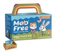 Moo Free Egg Hunt Kit Box, 6 Foil-Wrapped Vegan Chocolate Eggs, Free-From Easter, 90g, Bundled by UrbanShoppi (2)