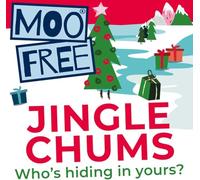 Moo Free Jingle Chums Surprises Dairy-Free Chocolate Figures | Vegan & Vegetarians - Friendly Christmas Treats 15g X 10