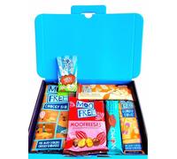 Moo Free & NOMO Chocolate Selection Hamper Gift Box | Cookie Crunch | Free From, Dairy Free, Gluten Free & Vegan | Hamper Exclusive To INTERGALACTIC SWEETS